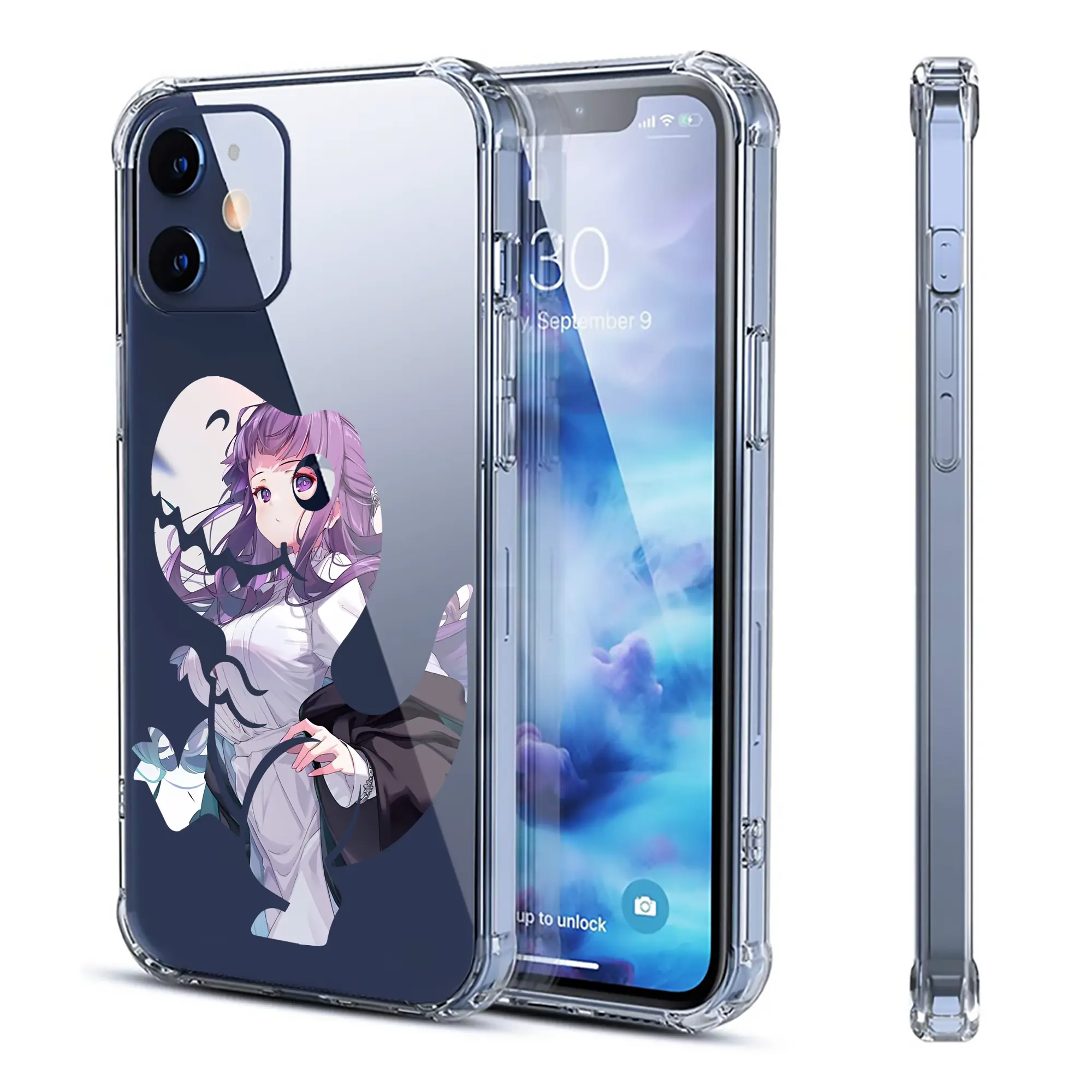 葬送のフリーレン（Frieren） グッズ,フェルン（Fern） - IPhone 12シリーズ対応 ・ 透明スマホケース ・ クリアソフトケース ・ TPU素材 ・ 耐衝撃 ・ 高密着 ・ 防汚 防指紋 ・ 簡単着脱